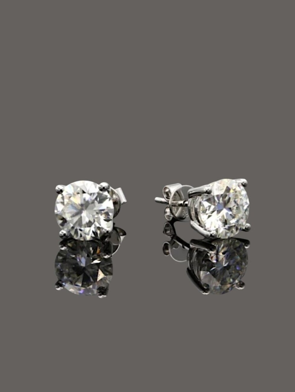 925 Moissanite Earrings